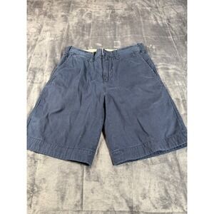 Polo, Ralph Lauren Flat Front blue Cotton Blend Mens casual size‎ 30